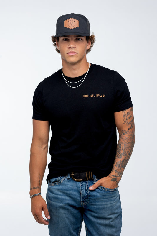 OG 2.0 Collection Short Sleeve Tshirt - Black/Brown