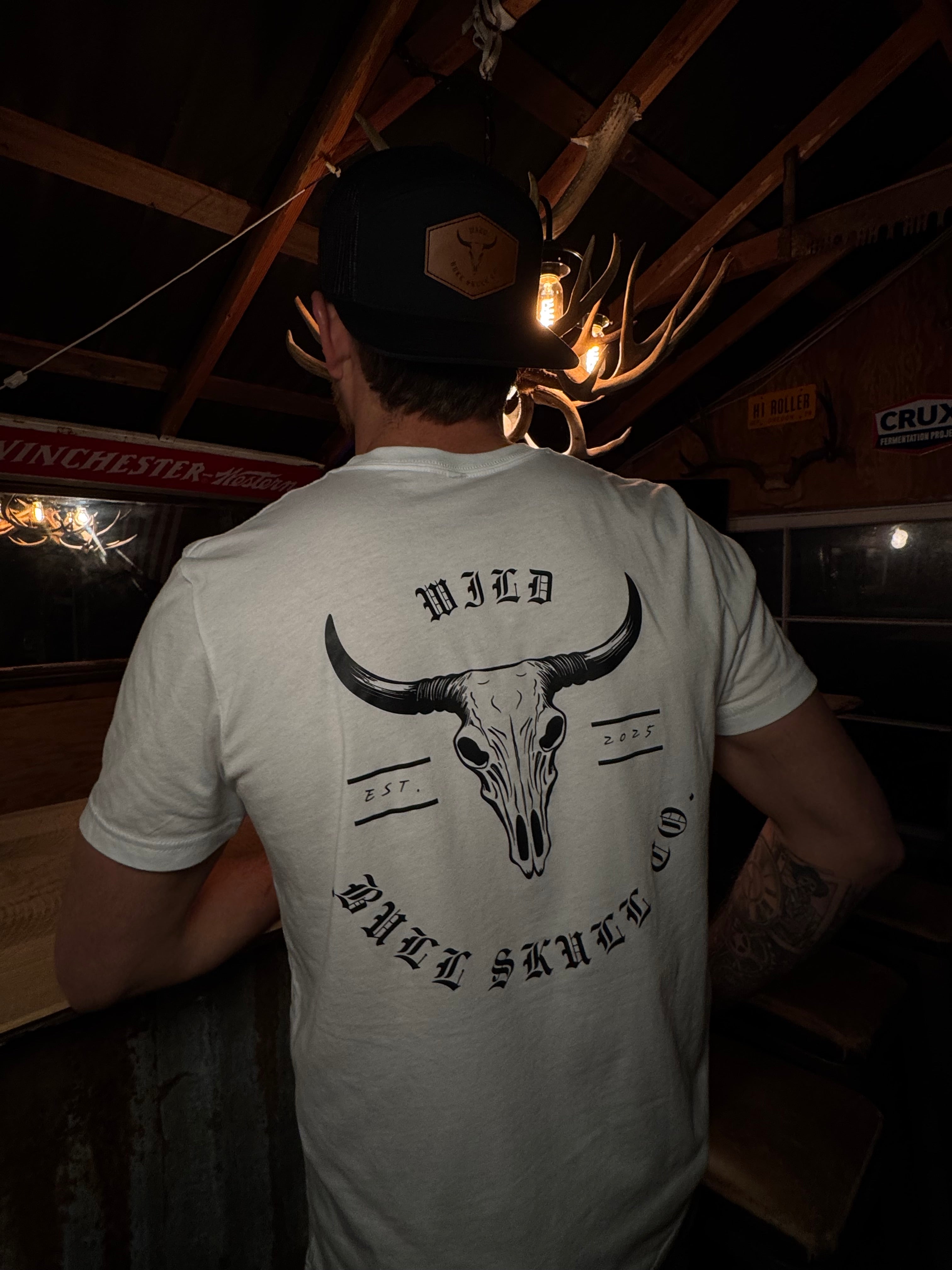 Adult Unisex OG Collection Short Sleeve T-shirt White/Black