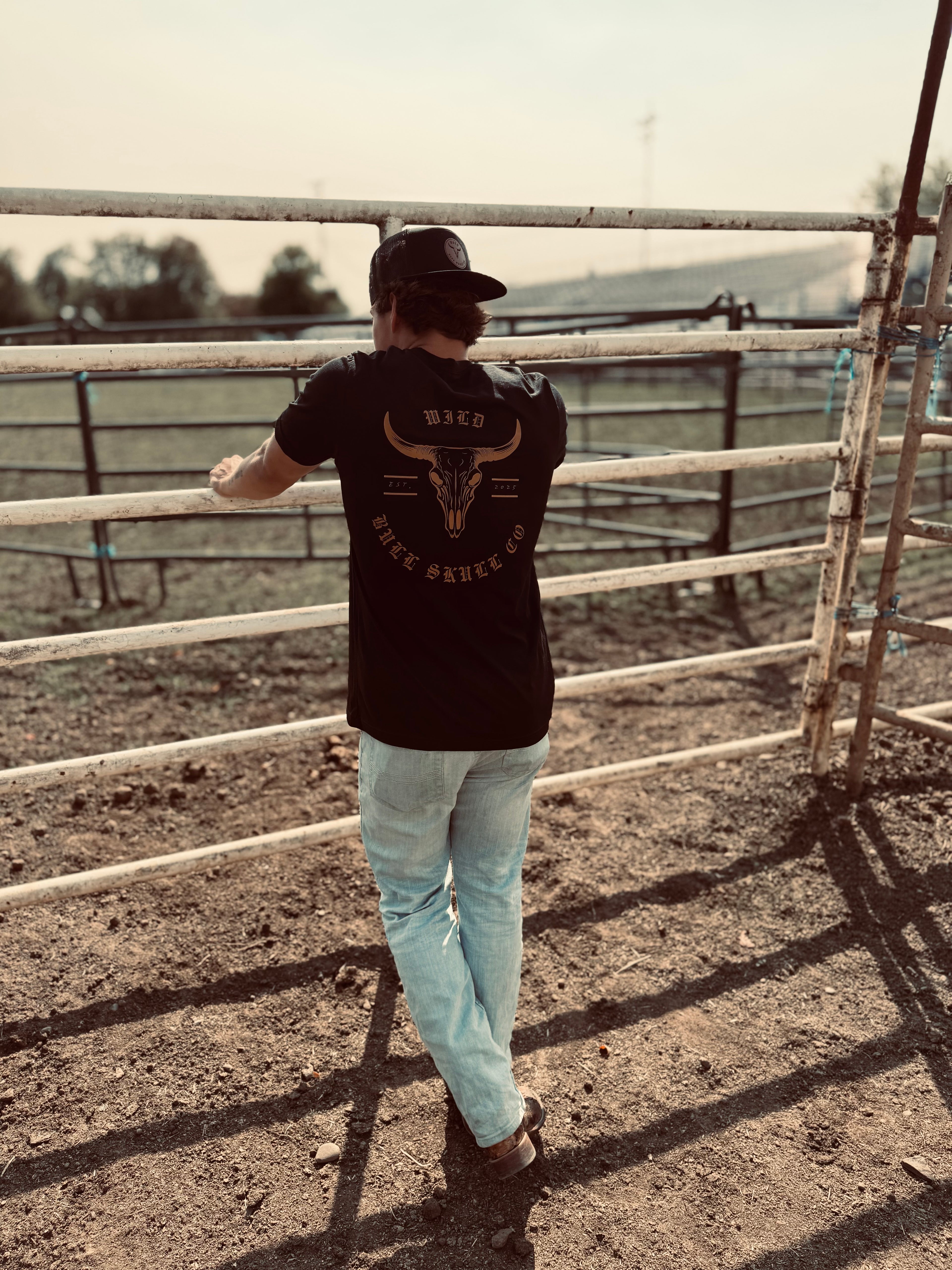 Adult Unisex OG Collection Short Sleeve T-shirt Black/Brown