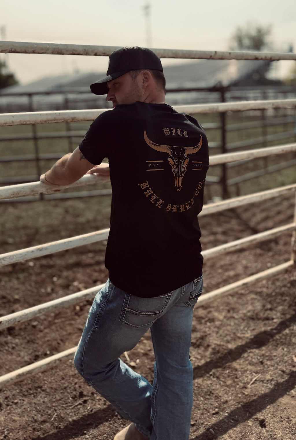 Adult Unisex OG Collection Short Sleeve T-shirt Black/Brown