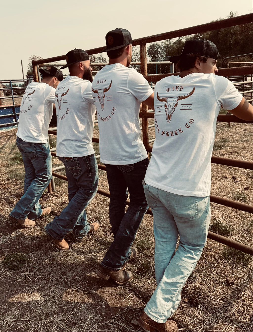 Adult Unisex OG Collection Short Sleeve T-shirt White/Brown