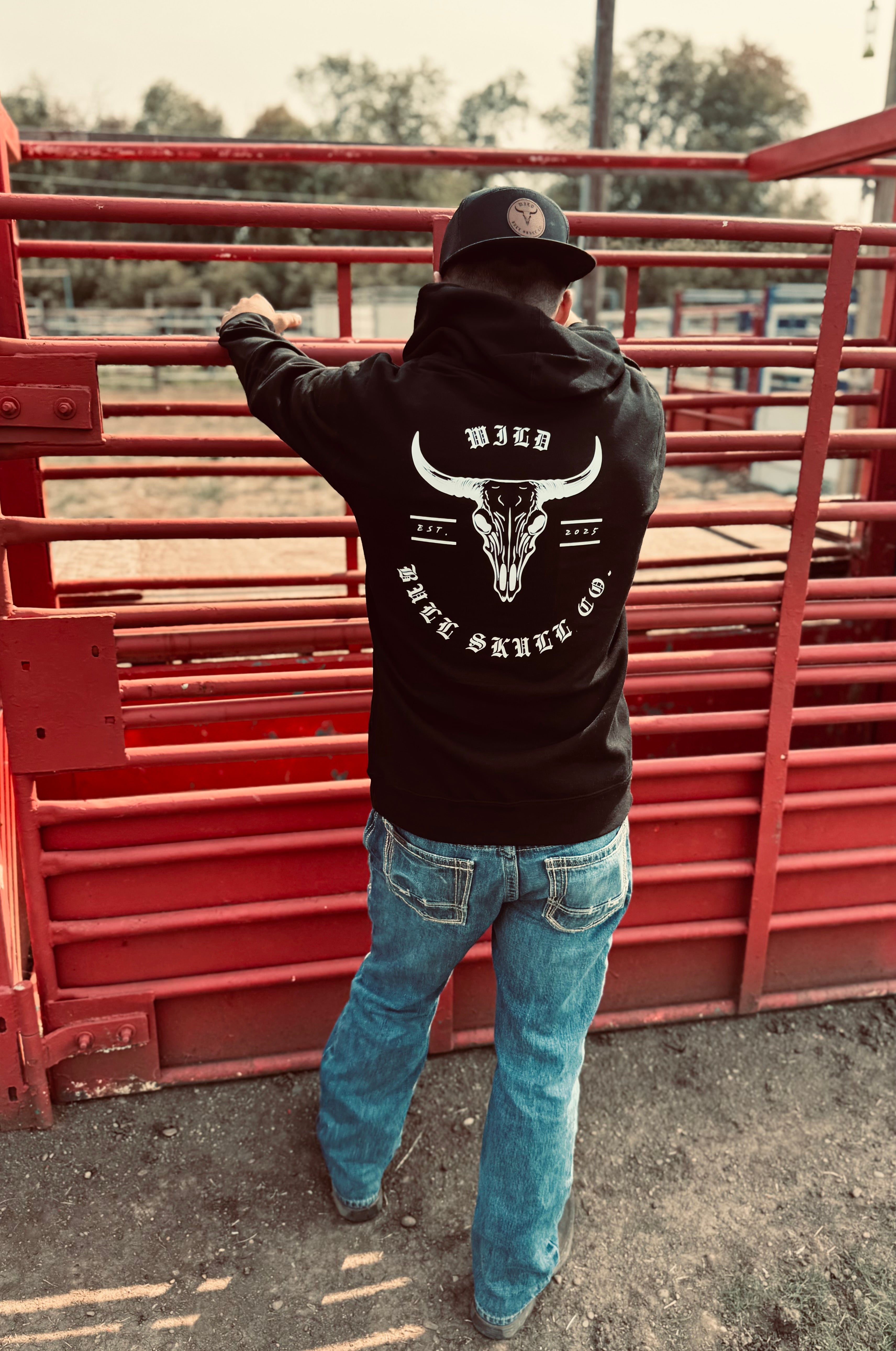 Adult Unisex OG Collection MidWeight Hoodie Black/white