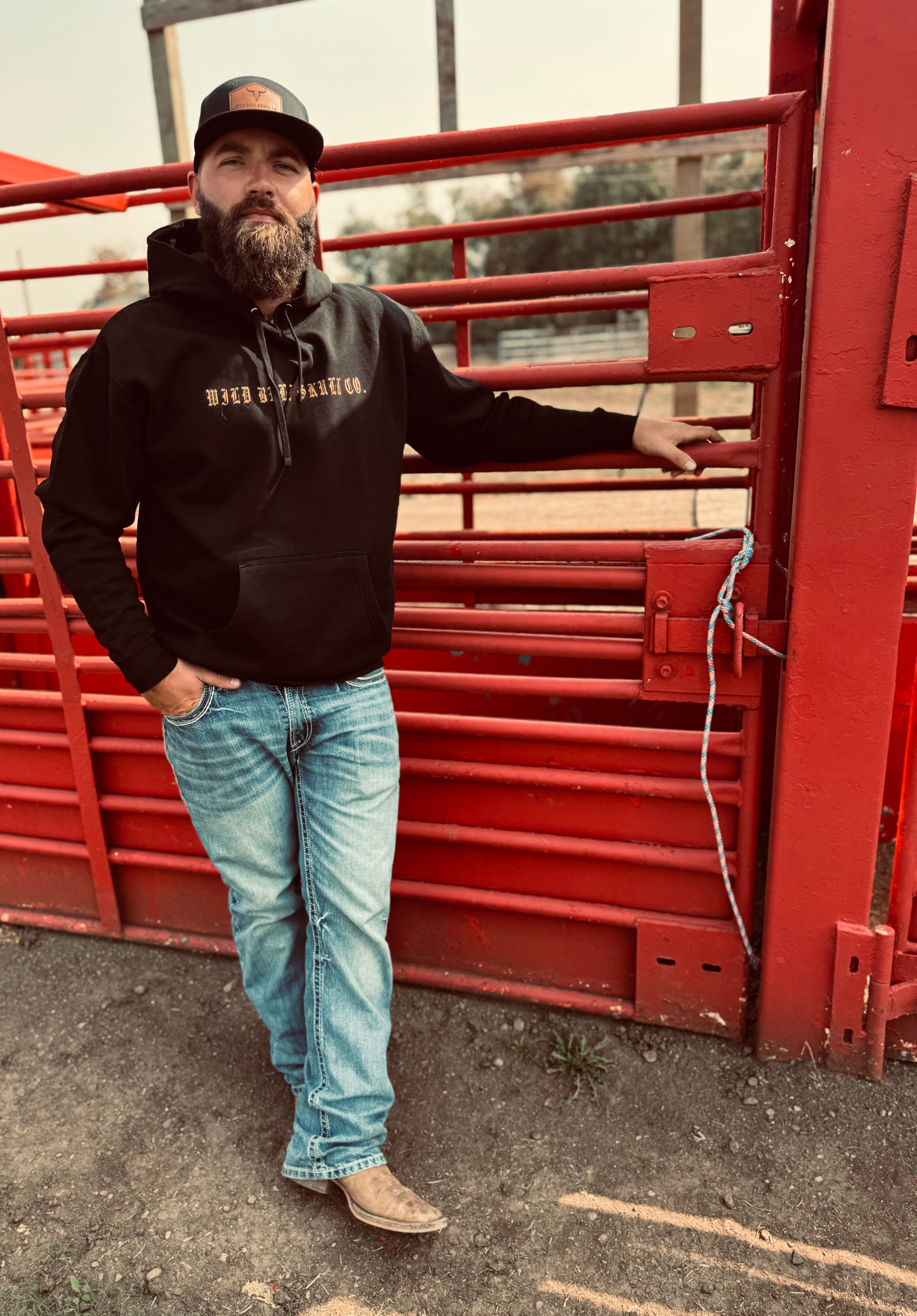 Adult Unisex OG Collection MidWeight Hoodie Black/Brown