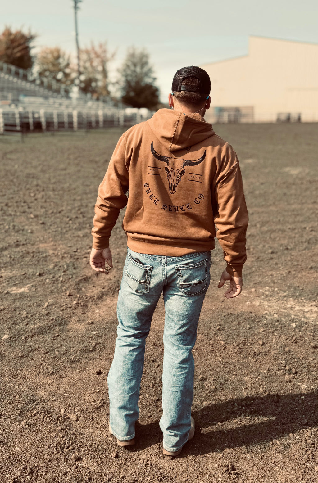 Adult Unisex OG Collection MidWeight Hoodie Brown/Black